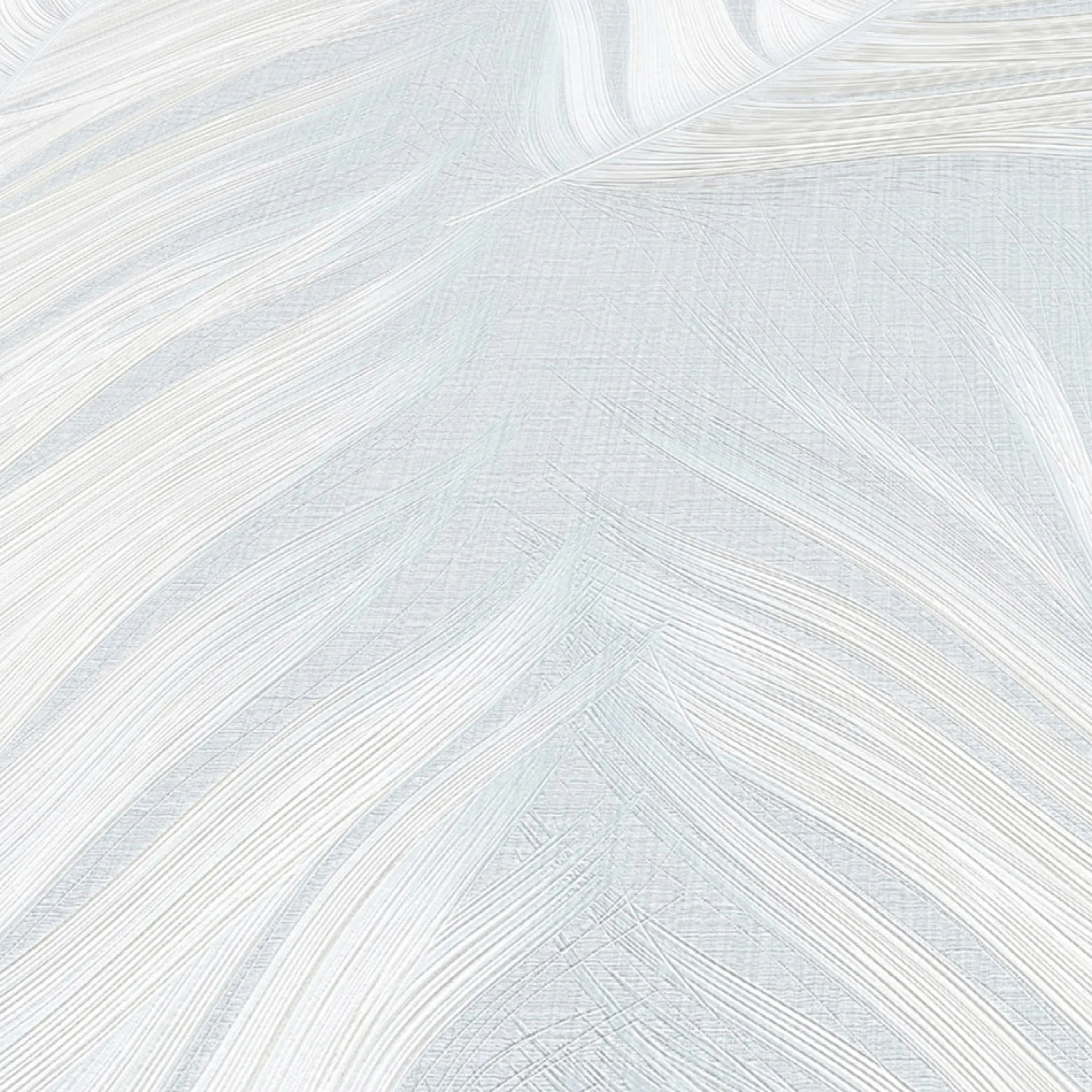 Vliestapete Federn Blau Creme Glitzer 10516-43