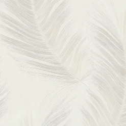 Vliestapete Federn Creme Beige Glitzer 10516-02