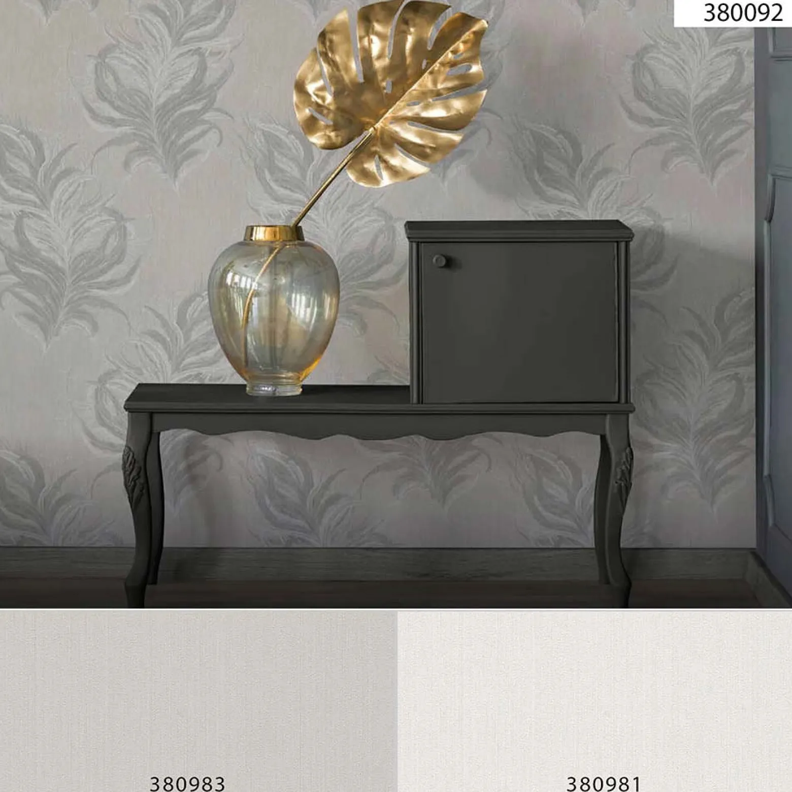Vliestapete Federn Natur beige grau Mata Hari 38009-2
