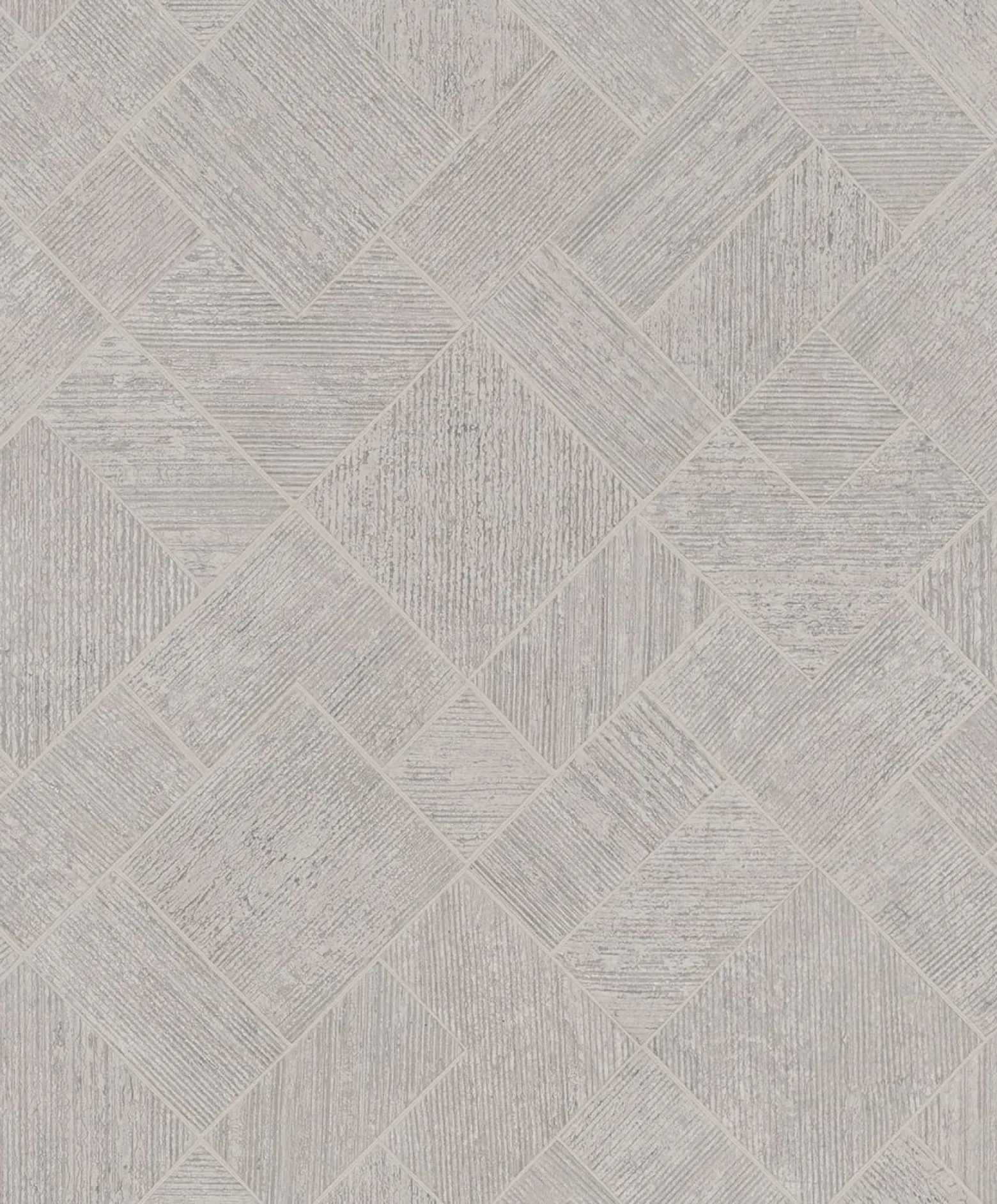 Vliestapete Fliesen Grafisch Beige Grau Glanz 35510
