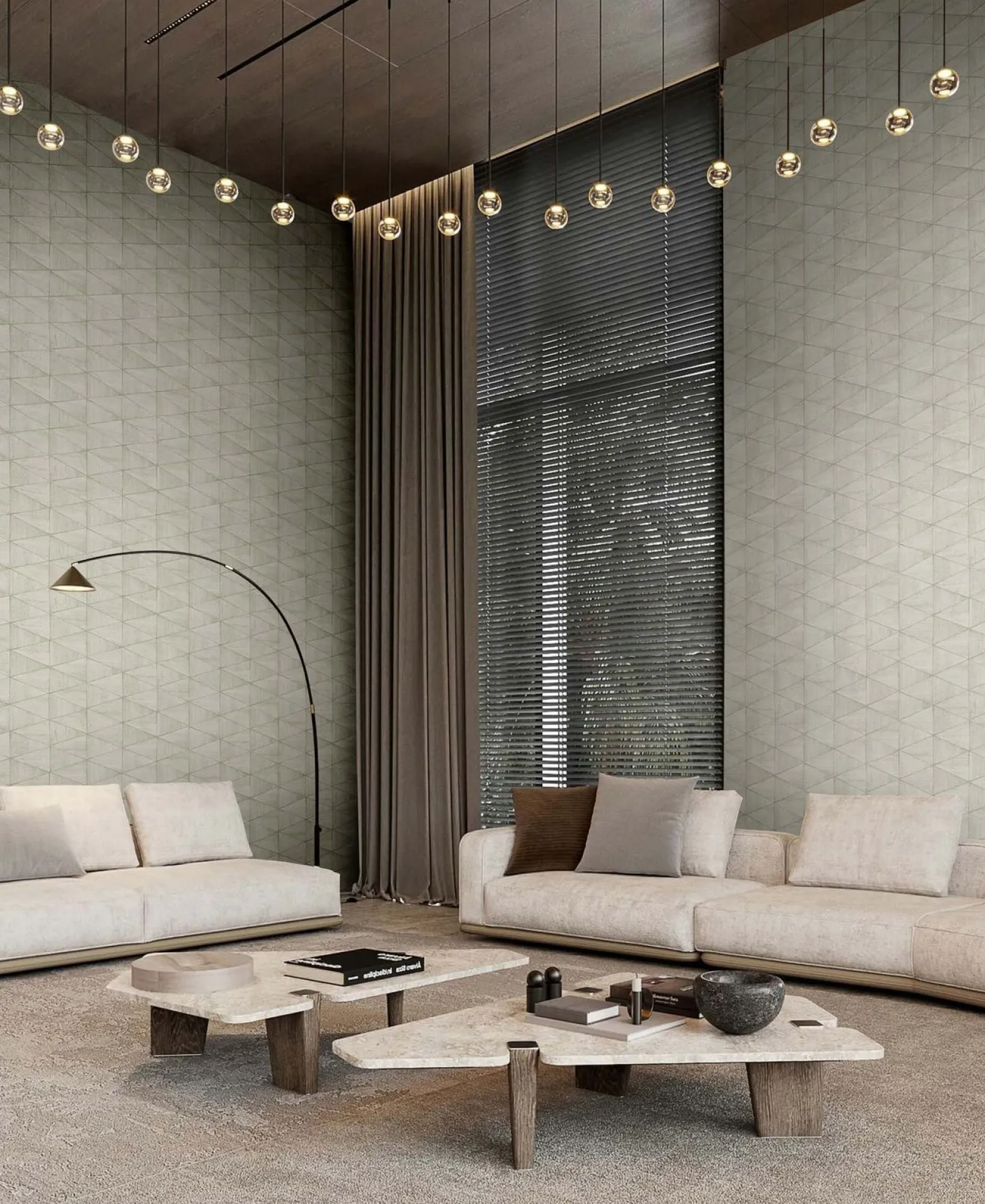 Vliestapete Fliesen Holzoptik Grafik Creme Beige 33358