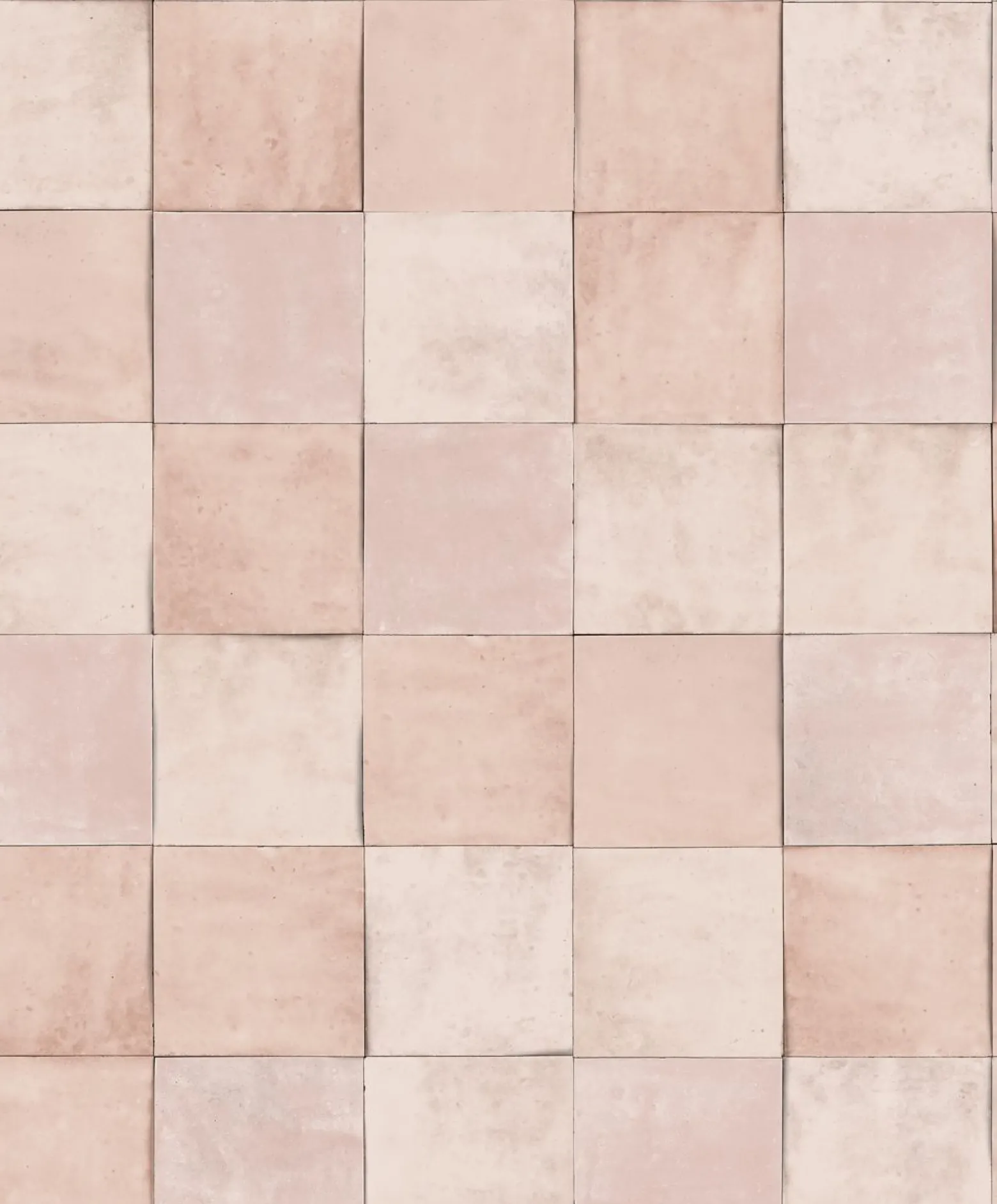 Vliestapete Fliesen Kacheln rosa-beige Marburg 45702