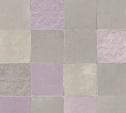 Vliestapete Fliesenspiegel beige taupe rosa 37406-2