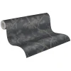 Vliestapete Floral Baum schwarz Metallic 37867-2