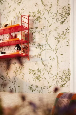 Vliestapete Floral Beige Grün Gold Metallic 39650-4
