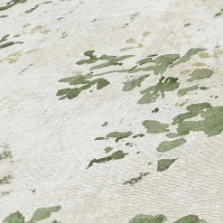 Vliestapete Floral Beige Grün Gold Metallic 39650-4