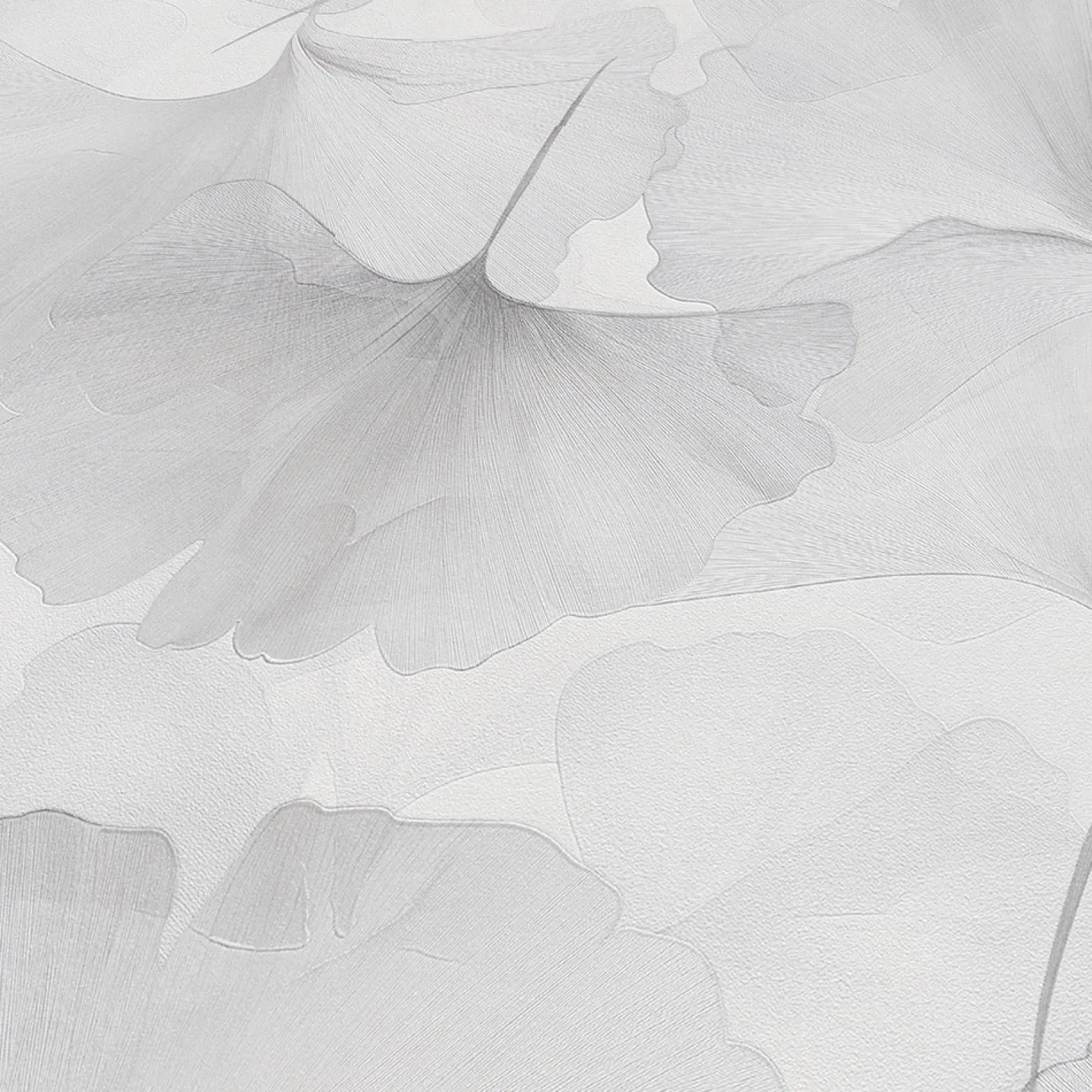 Vliestapete Floral Blätter Creme Silber Metallic 10470-31