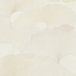 Vliestapete Floral Blätter Creme Glitzer 10470-14