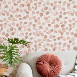Vliestapete Floral Blätter Ranken Beige Creme 81640