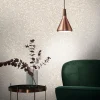 Vliestapete Floral Blätter Zweige Beige Creme 89026