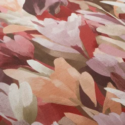 Vliestapete Floral Blumen Rot Rosa Braun 10586-06