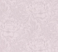 Vliestapete Floral Blumen Textil rosa 38092-2