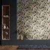 Vliestapete Floral Blumen Zweige Beige Weiß 47464