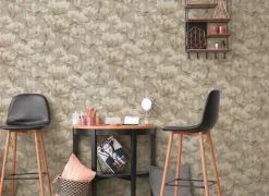 Vliestapete Floral Blume Zweige Beige Creme 39610-2