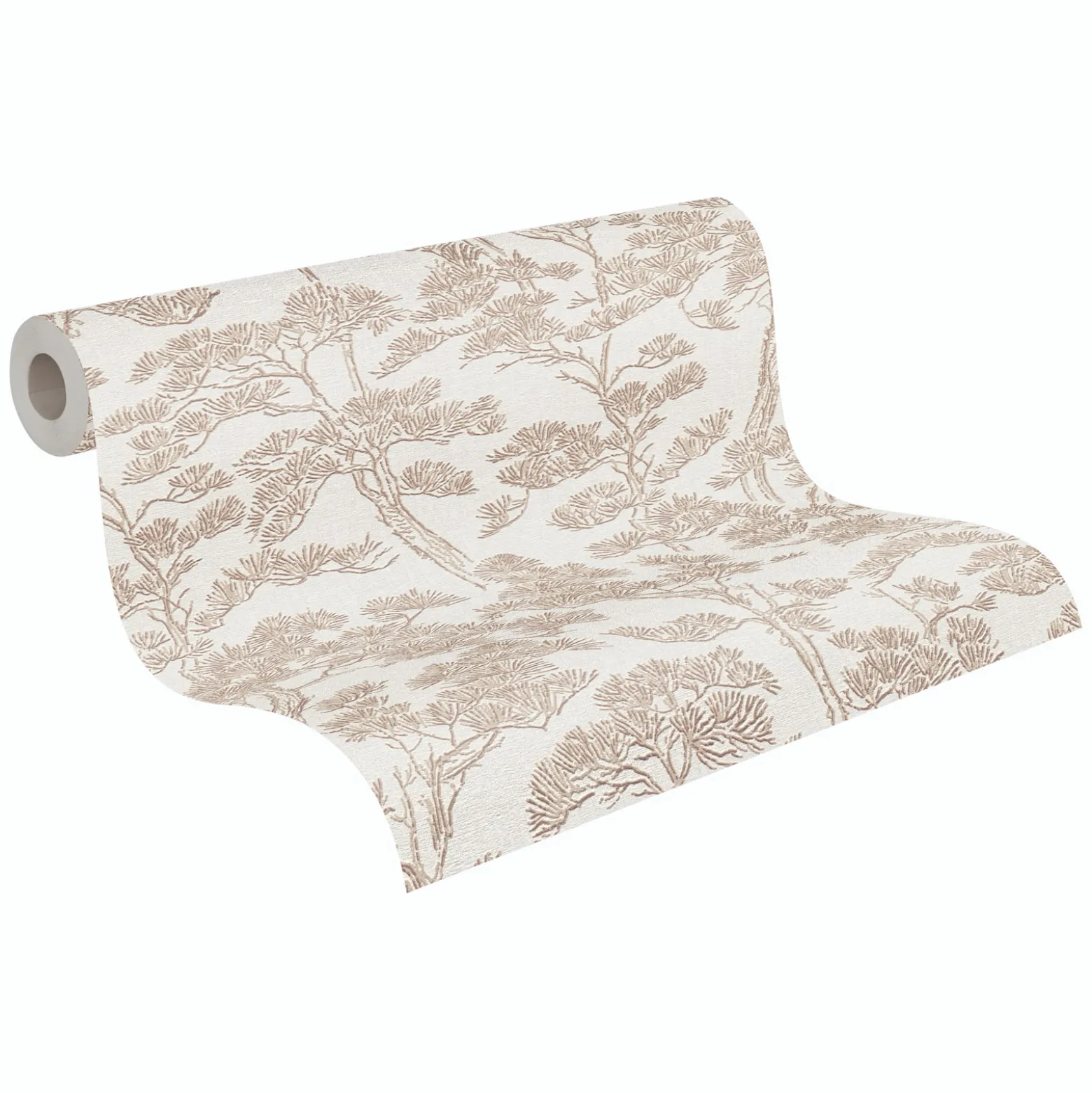 Vliestapete Floral Bäume Abstrakt Creme Beige 79001-2