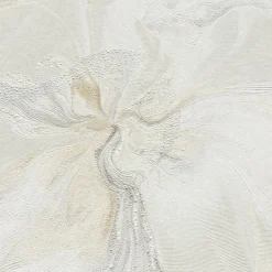 Vliestapete Floral Grau Beige Silber Glitzer 10514-02