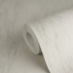Vliestapete Floral Gräser Grau Beige Silber Metallic 79094-2