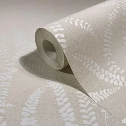 Vliestapete Floral Gräser Skandi Beige Creme 82504