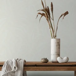 Vliestapete Floral Gräser Skandi Creme Beige 82507