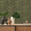 Vliestapete Floral Moos Wand 3D-Optik Grün 39405-1