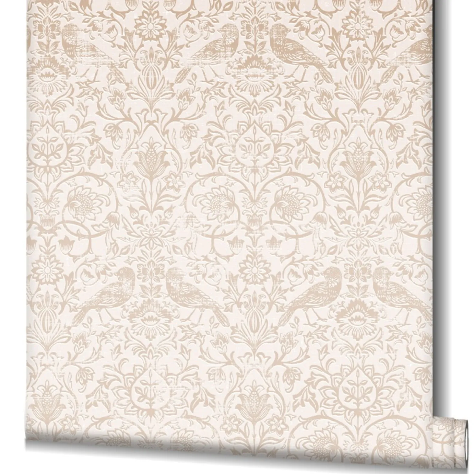 Vliestapete Floral Ornamente Grau Beige 47625