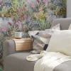 Vliestapete Floral Pflanzen Dschungel grün grau 38179-3