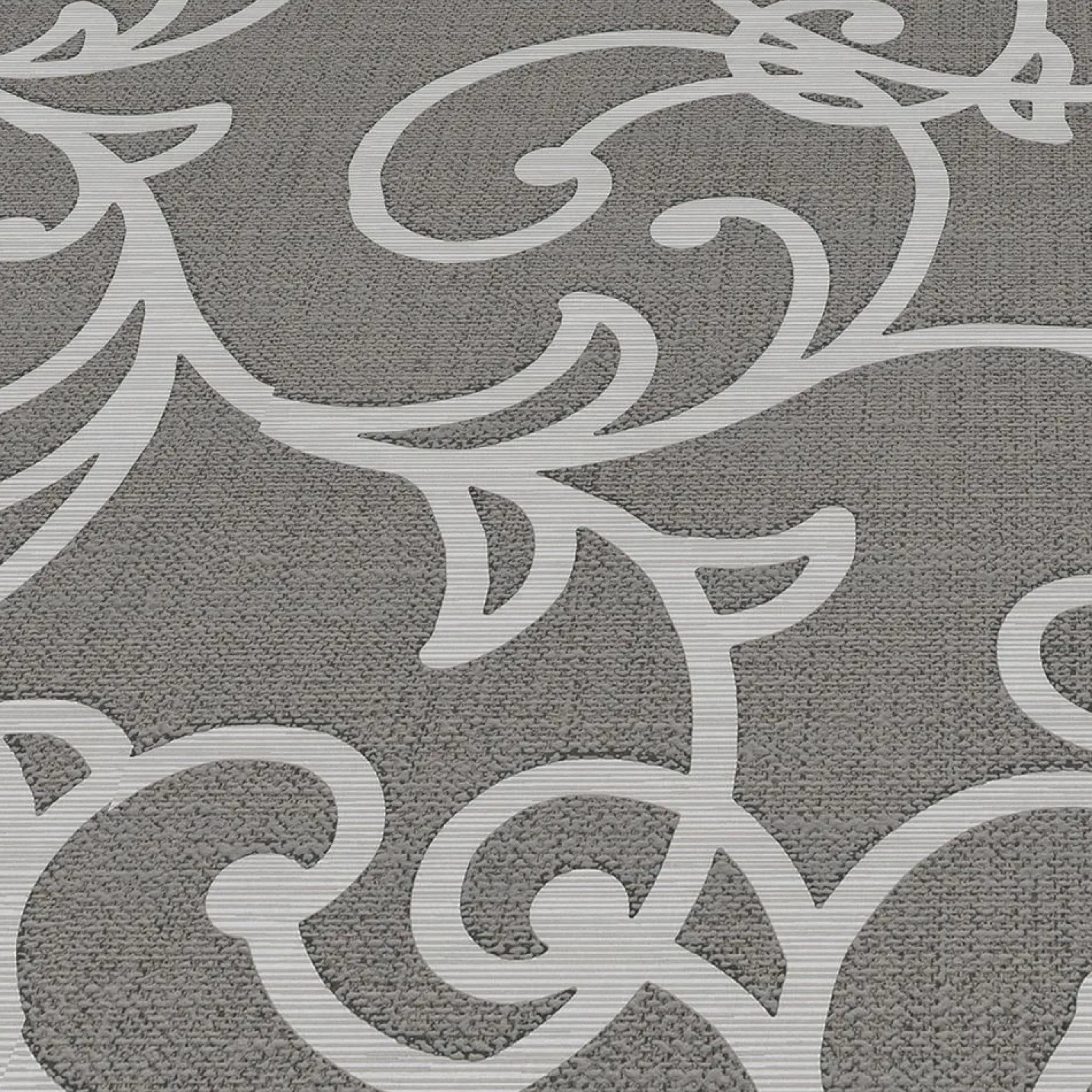 Vliestapete Floral Ranken Braun Creme Metallic 10467-11