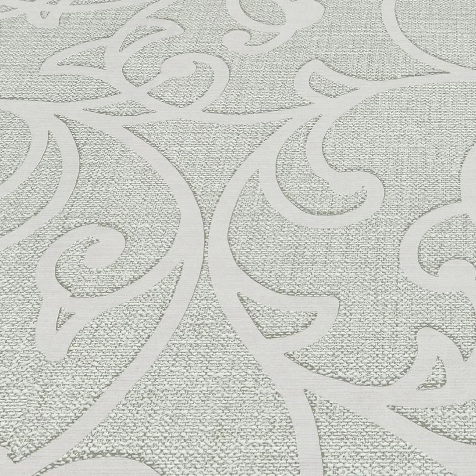 Vliestapete Floral Ranken Grün Creme Metallic 10467-24