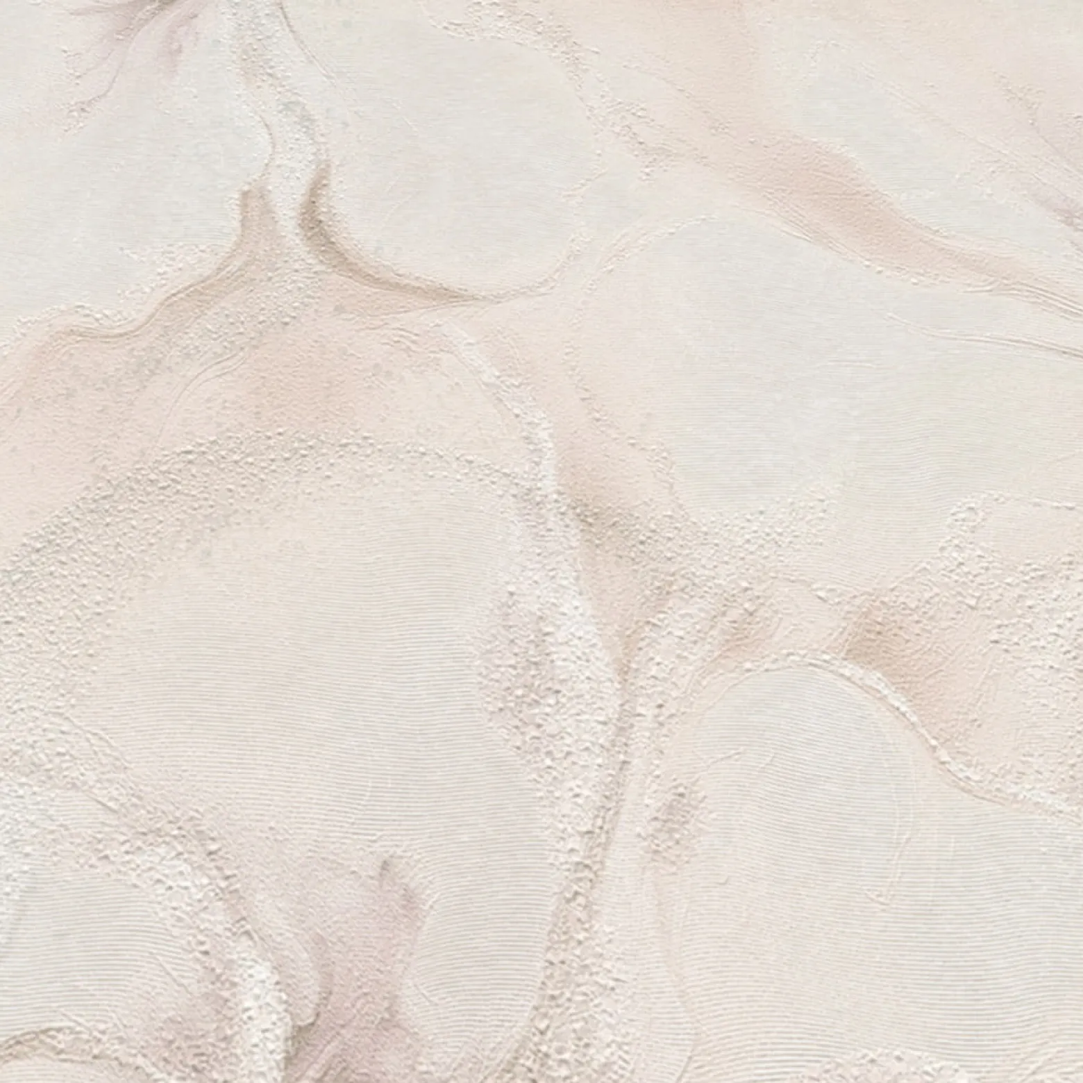 Vliestapete Floral Rosa Beige Silber Glitzer 10514-05