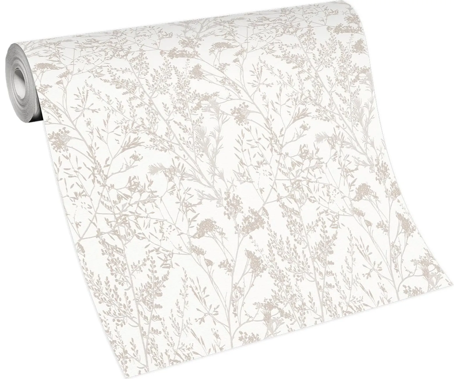 Vliestapete Floral Sträucher creme beige 10251-14