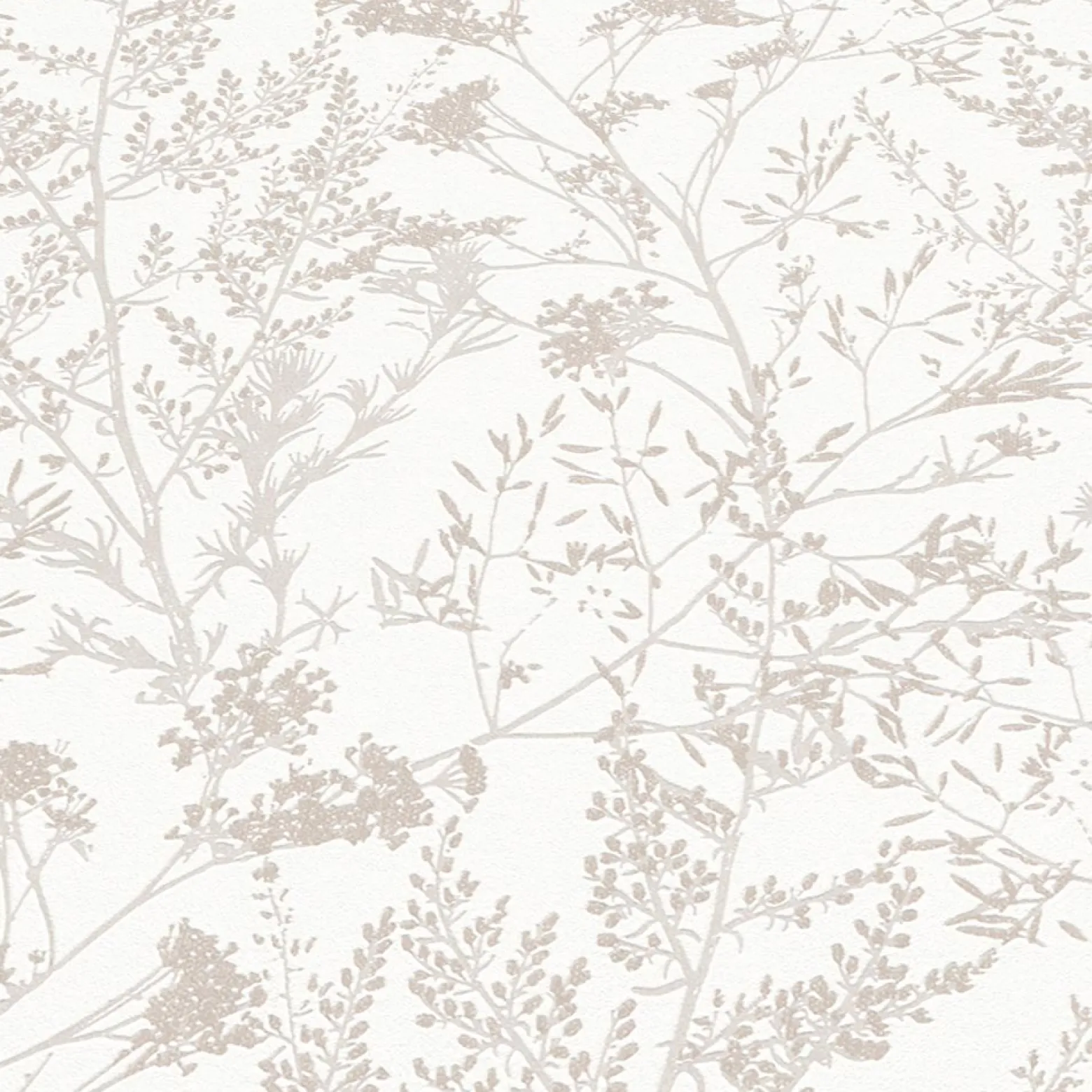 Vliestapete Floral Sträucher creme beige 10251-14