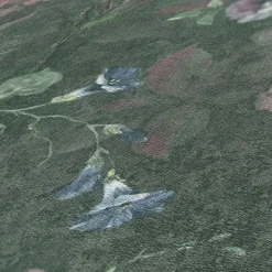 Vliestapete Floral Vintage Grün Weiß 38636-2