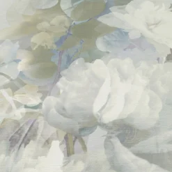 Vliestapete Floral Vintage Grau Blau Grün 10513-08