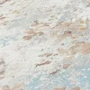 Vliestapete Floral Weiß Grau Beige Blau 39650-2