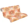 Vliestapete Floral Wellen Blumen Braun Beige 39539-3