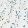 Vliestapete Floral Wildblumen Weiß Blau Grau 10561-18