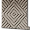 Vliestapete Geometrisch 3D Optik Raute Beige Grau 34484