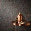 Vliestapete Gestein Optik Schwarz Kupfer Metallic 10302-15