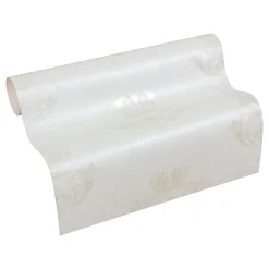 Vliestapete Glööckler Barock Krone weiß Metallic 54857