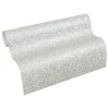 Vliestapete Glööckler Blätter Federn silber Metallic 54844