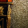 Vliestapete Glööckler Federn gold Metallic 52556