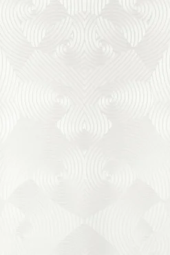 Vliestapete Glööckler Geometrisch weiß Metallic 54463