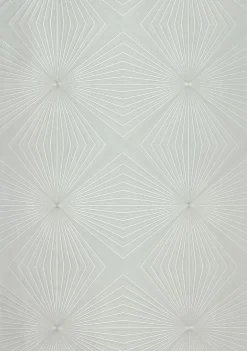Vliestapete Glööckler Linien grau silber Metallic 54852