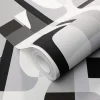 Vliestapete Grafik Abstrakt Grau Schwarz Weiß 10432-10