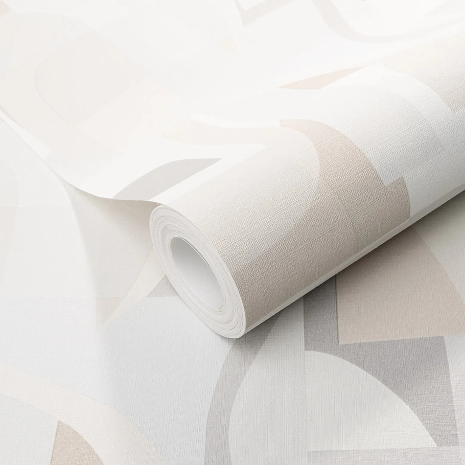 Vliestapete Grafik Abstrakt Creme Beige Grau 10432-31