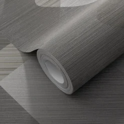 Vliestapete Grafik Abstrakt Grau Anthrazit Glitzer 10479-47