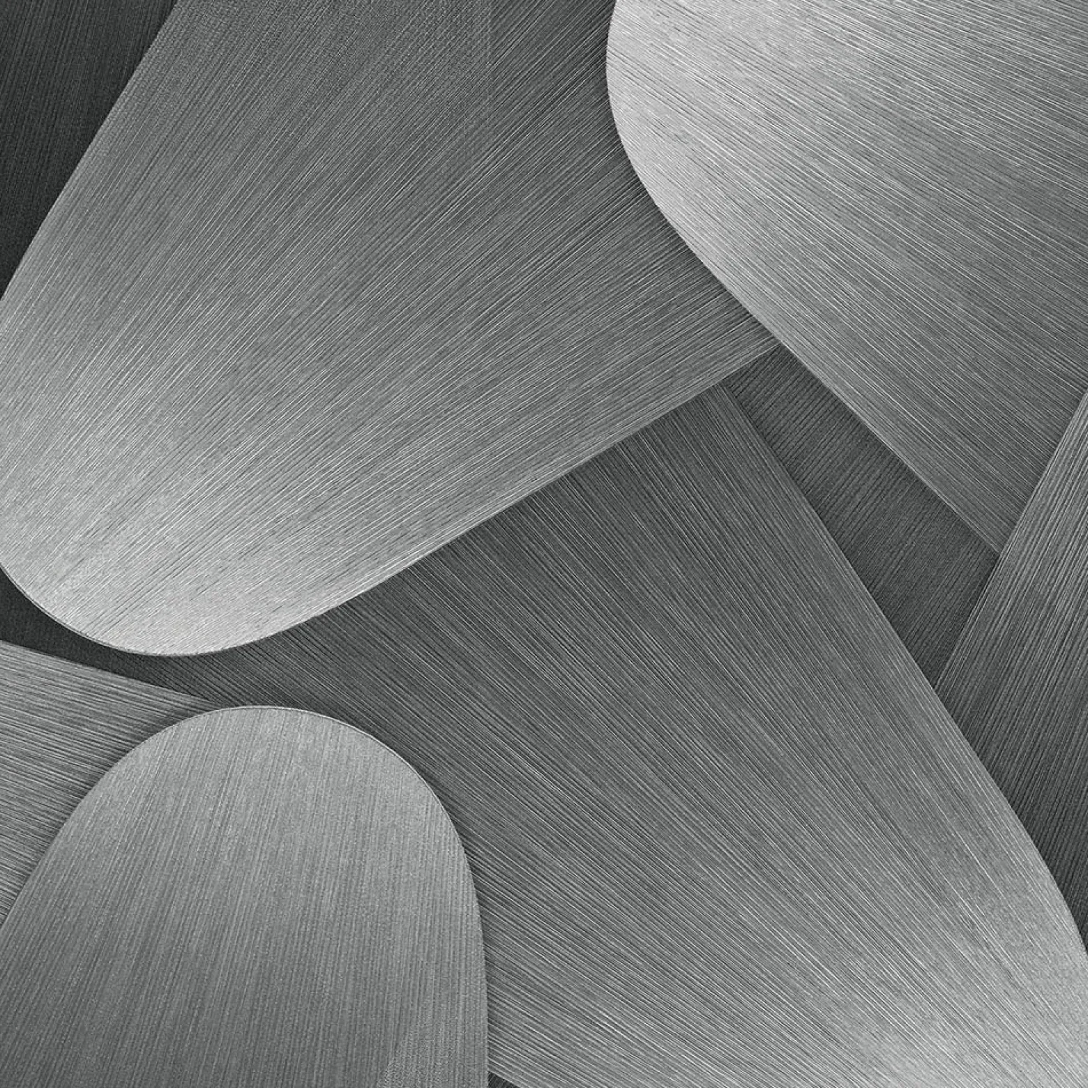 Vliestapete Grafik 3D-Effekt Grau Silber Metallic 10423-29