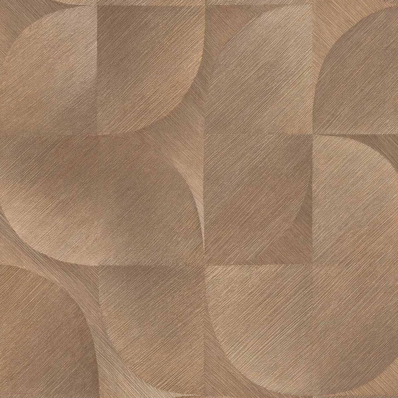 Vliestapete Grafik 3D-Effekt Struktur Braun 10392-11