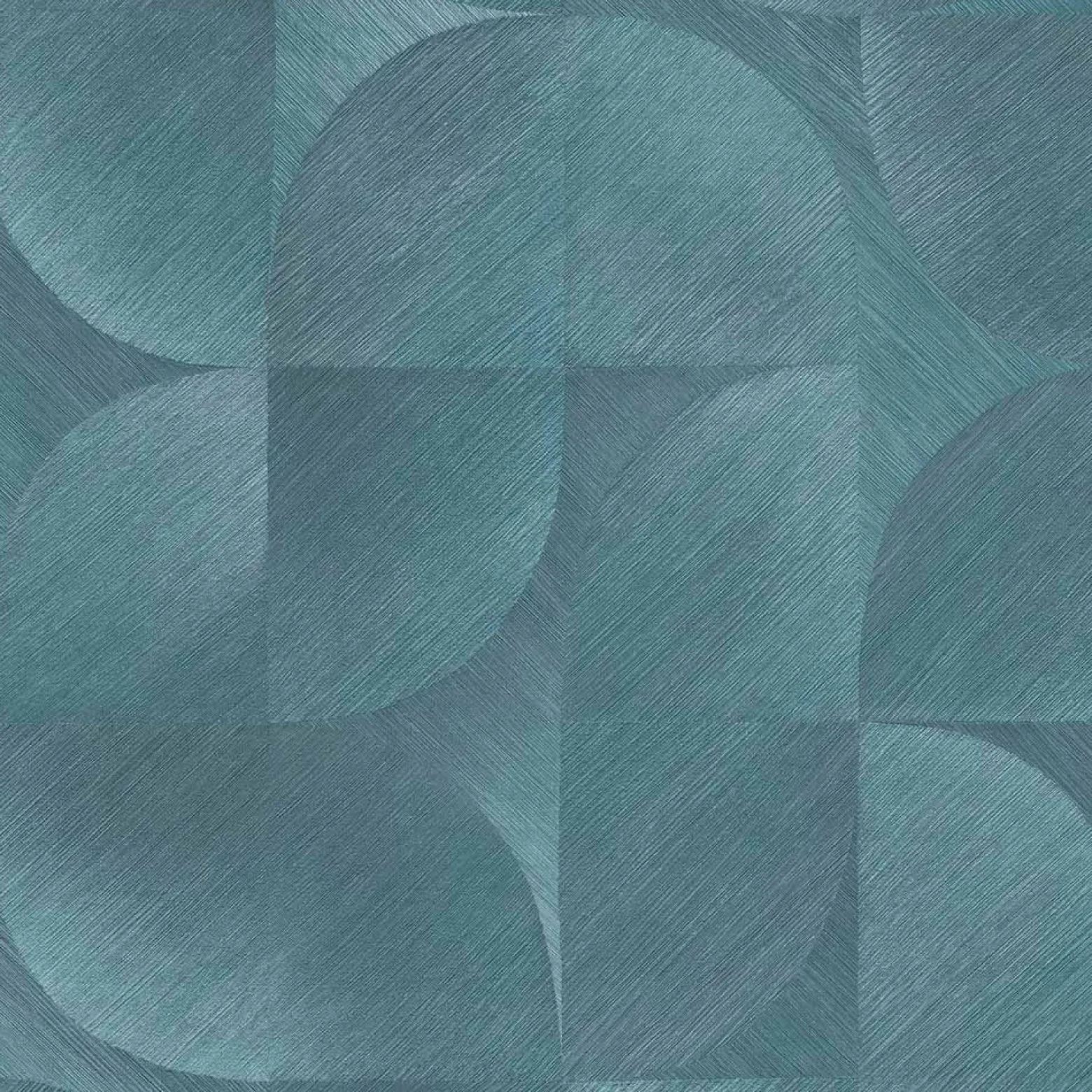 Vliestapete Grafik 3D-Effekt Struktur Türkis 10392-19