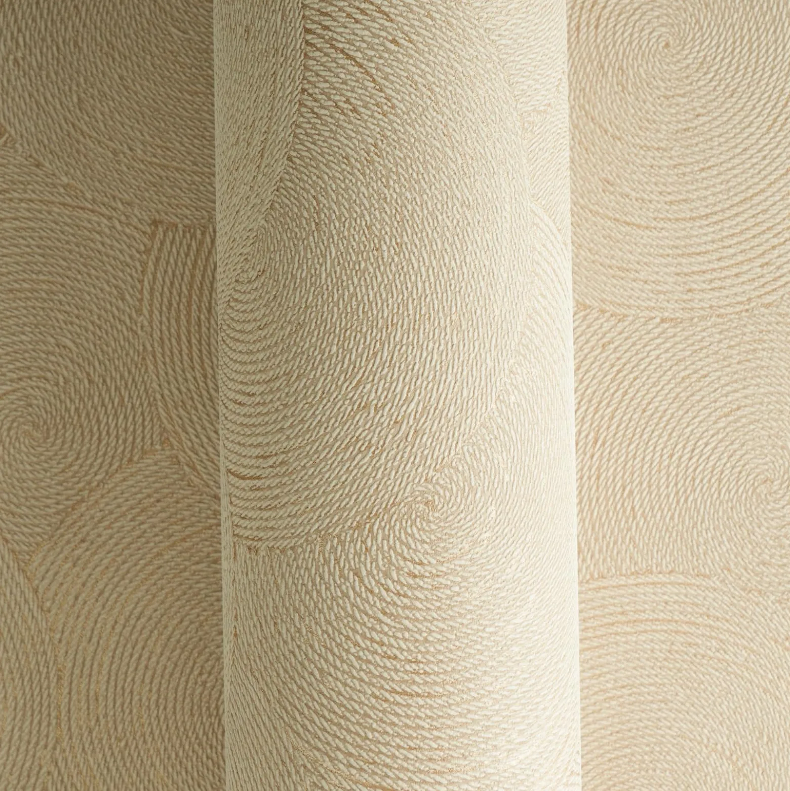 Vliestapete Grafik Kreise Beige Gold Metallic 79093-4